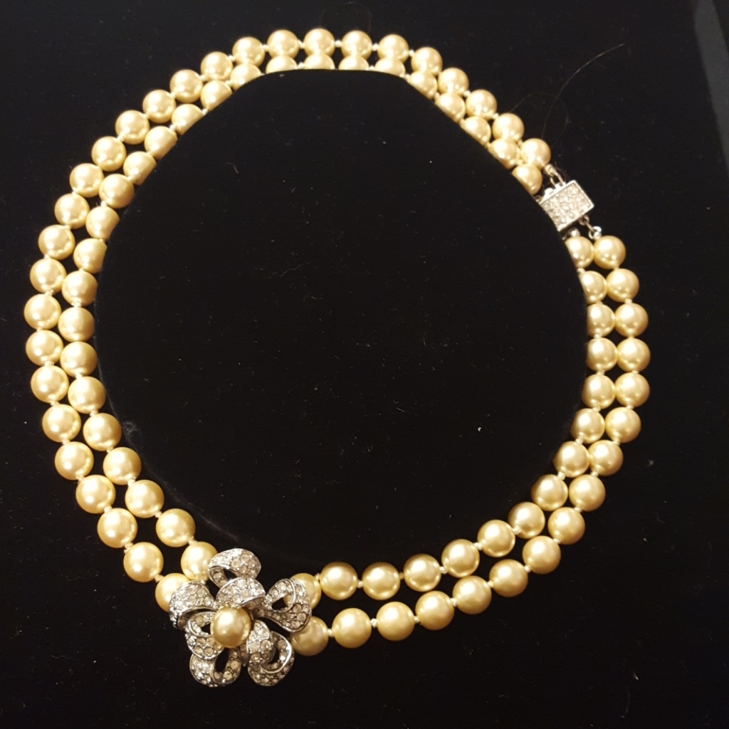 Jackie Inaugural Gala Necklace By Oleg Cassini